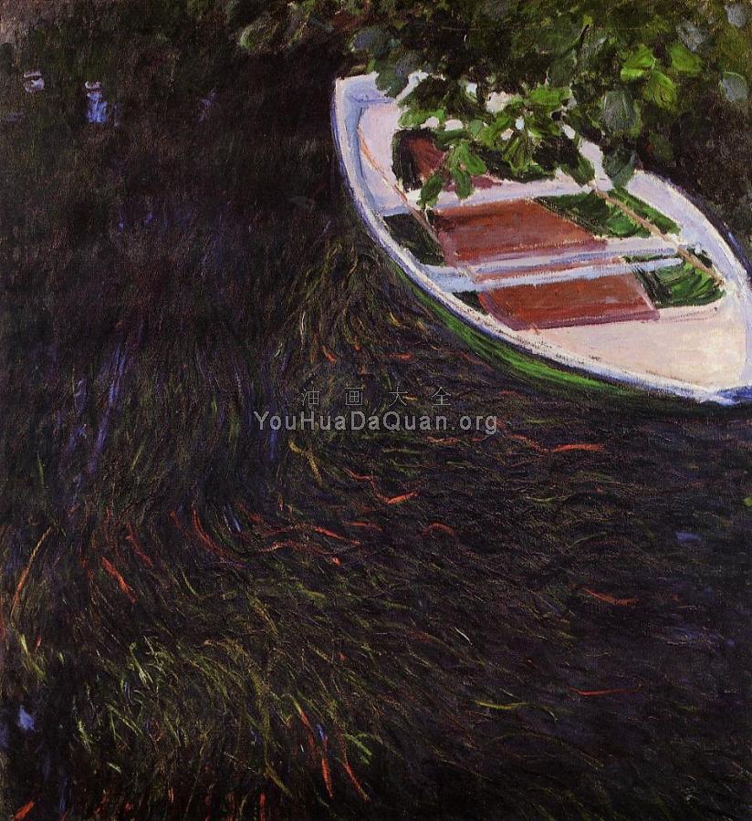 The Row Boat - 克劳德·莫奈